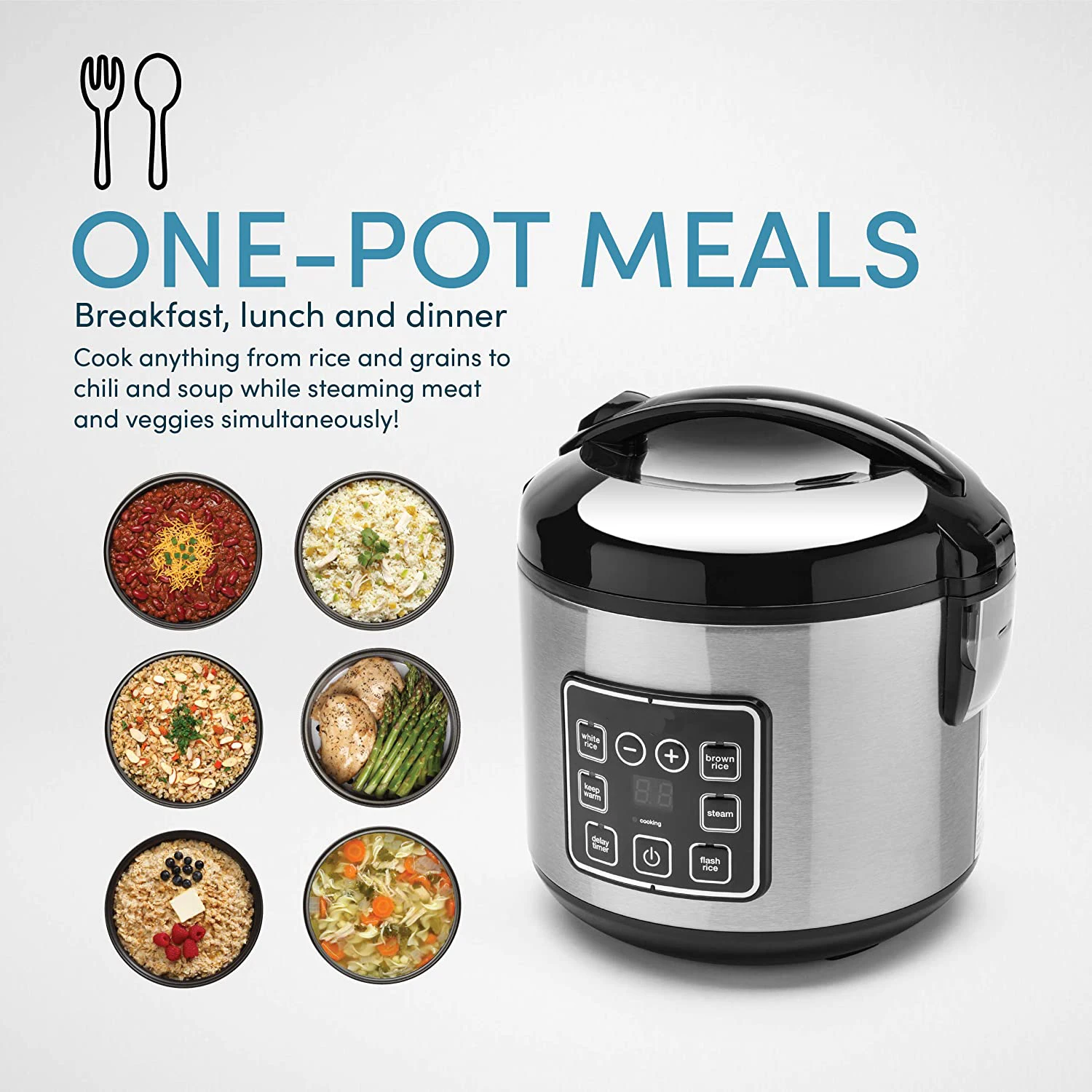 High Quality Portable Mini 5L Multifunction Electric Multipurpose Large Modern Big Size Rice Cooker