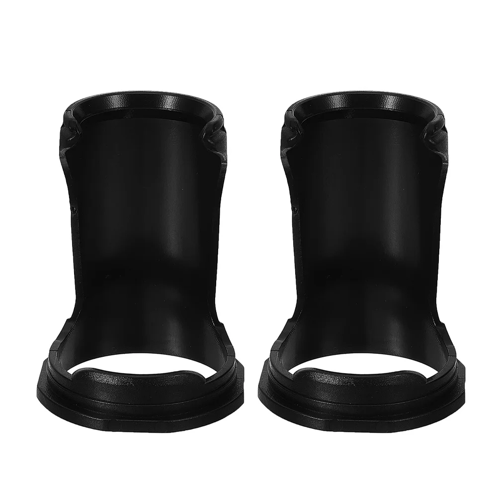 2 Stuks Compacte Plastic Scheerkwast Houder Voor Mannen Draagbare Baard Grooming Tool Organizer Desktop Stand Scheermes Scheerkwast Rack