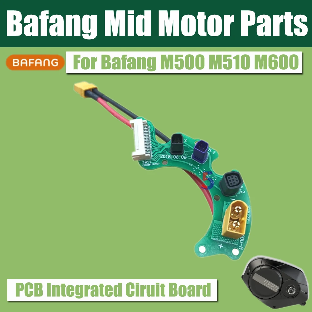 Ebike Bafang Motor Parts M500 M510 M600 Mid Motor Parts Waterproof Ring/PCB Board/Oil Seals/Speed Sensor/ Balance Cabl