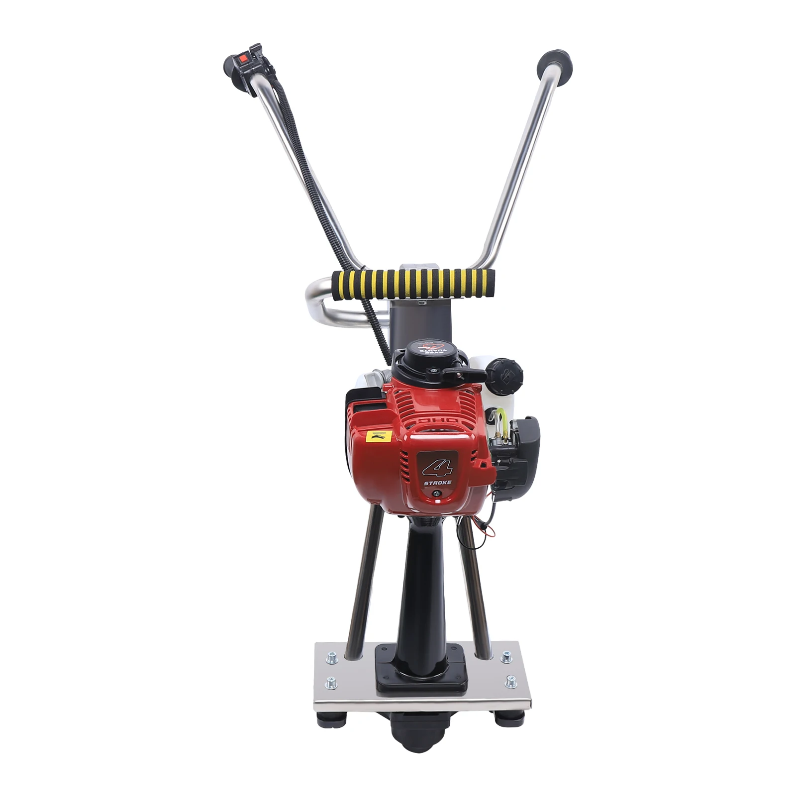 4-Takt 35,8 cm³ 900W Benzinbetriebene Betonvibrationsmaschine, luftgekühlt, komplett aus Edelstahl, für Baustellen – Detail 5