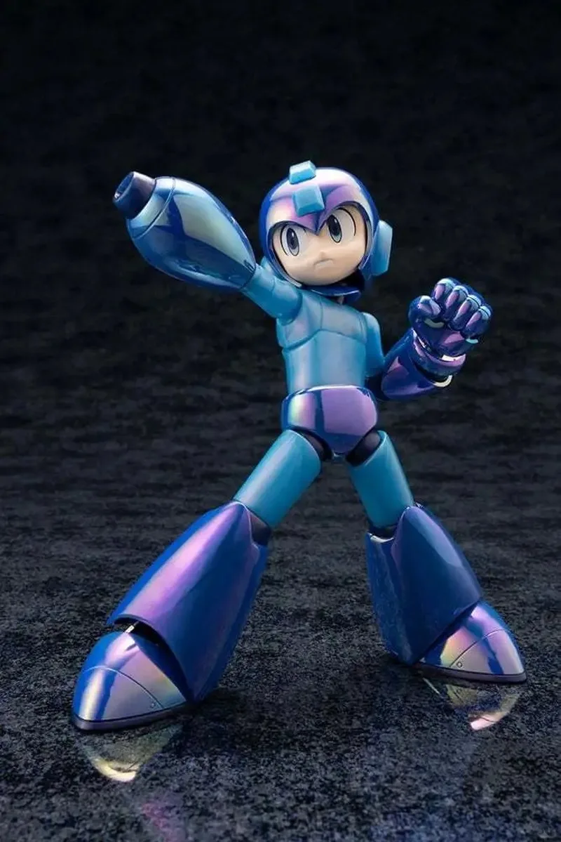 Original Kotobukiya KP784 ROCKMAN Scramble Thunder Pile Drive Premium Charge Shot Anime Figur Sammlerstück Modell Ornament Geschenk