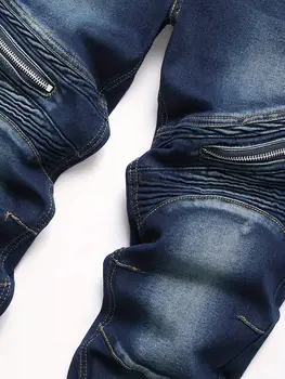 10 best sales Calça jeans com fivela falsa - №7