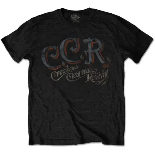 

Creedence Clearwater Revival CCR Logo Official Tee T-Shirt Mens