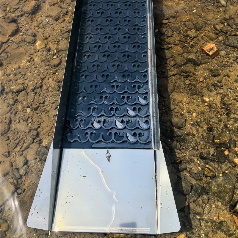 Portable Gold Washing Kit Concentrator Vortex Ultrafiltration Gold Mining Sluice Box Complete Tools