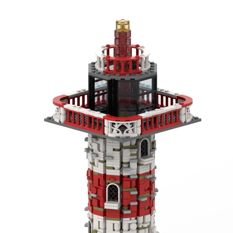 1632 Pieces Model Building Blocks Set – Coastal Lighthouse – Seaside Tower with Detailed Architecture