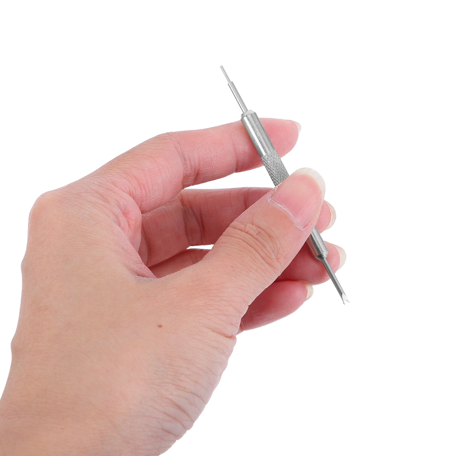 

Watch Repair Double-ended Raw Ear Band Removing Tool Stainless Steel Silver