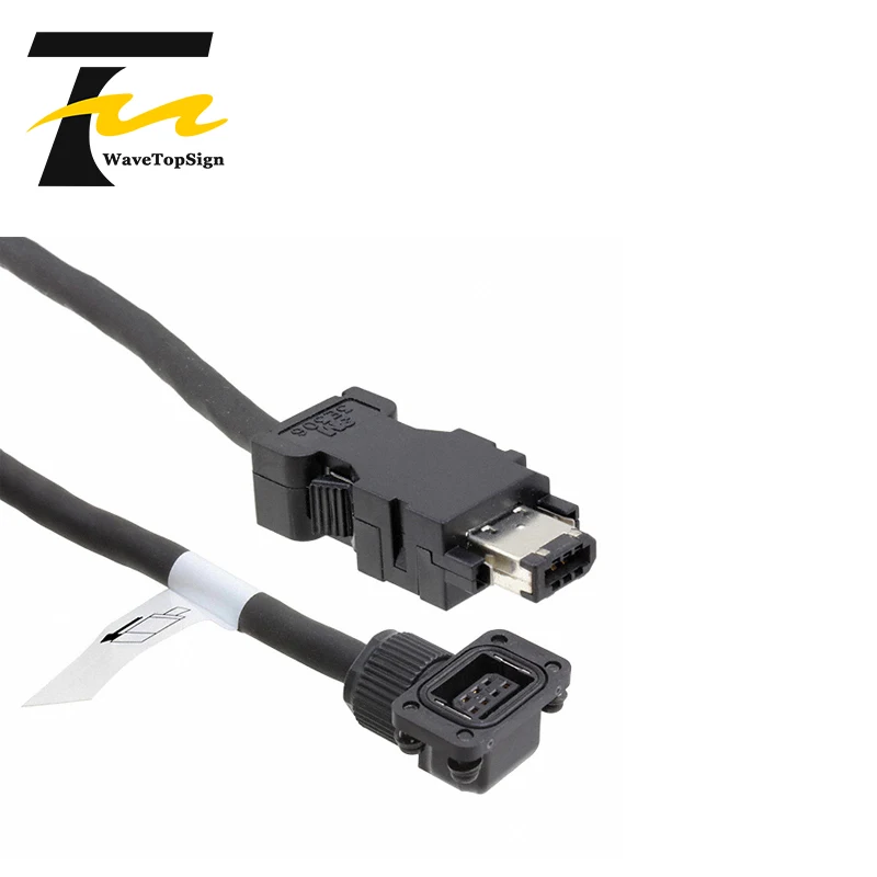 WaveTopSign Cable de alimentación para servomotor, Cable codificador MFMCA0030NJD, MFMCA0050NJD, MFECA0030MJD, MFECA0050MJD para Panasonic A5, A6