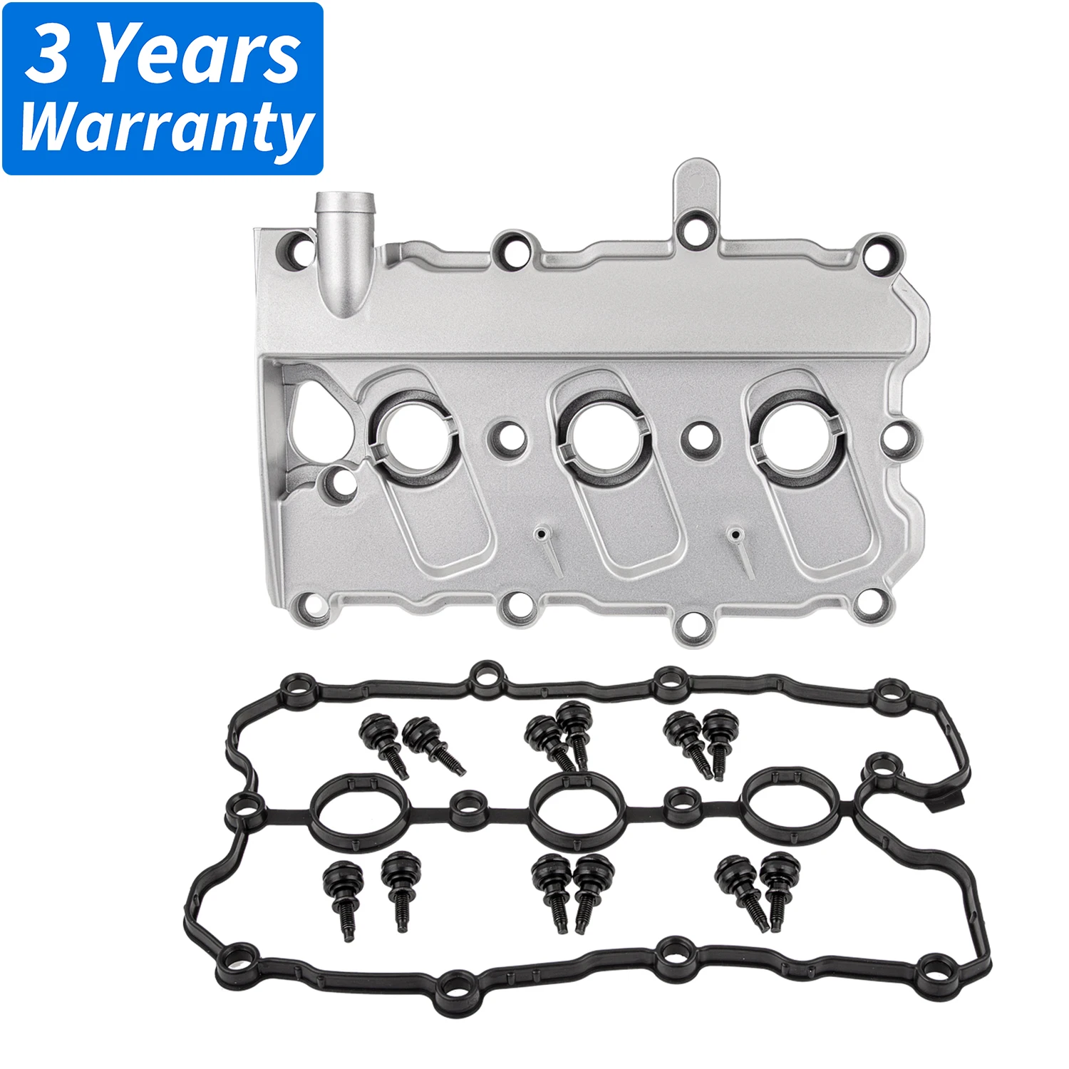 

Engine Valve Cover with Gasket＆bolts 06E103472J,06E103472L,06E103472G For AUDI A4 B7 3.2FSI,A6 C6 2.4/3.2 FSI,A8L D3 3.2 FSI