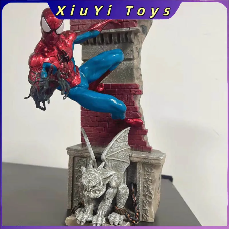 spider-man-action-figure-far-from-home-dxg-scene-gk-statue-anime-game-collectible-model-desktop-decor-ornament-for-marvel-fans