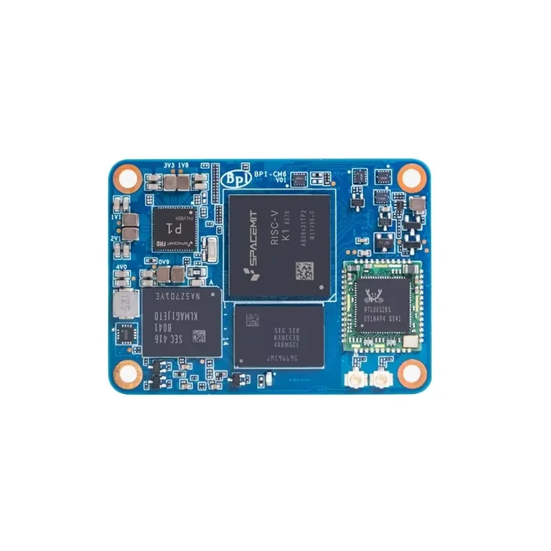 Chipboard Banana Pi CM6 Open Source Industrial-Grade AI Core Board Adopts Jingdie Shikong K1 8-core RISC-V Chip Integrated AI