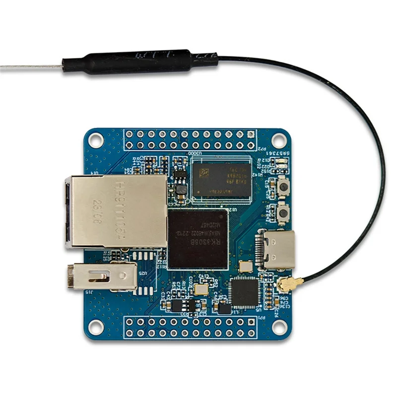 Scheda di sviluppo CPU quad-core A14M LCPI RK3308B Scheda di sviluppo Iot DDR3-2Gbit, supporto porta Ethernet e Wifi