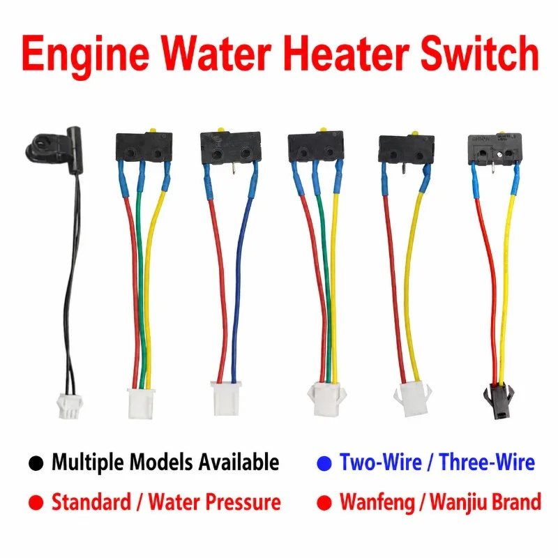 Universal Gas Water Heater Replacement Part Water Flow Micro Switch Household Hot Water Appliance Maintenance Spare Hardware