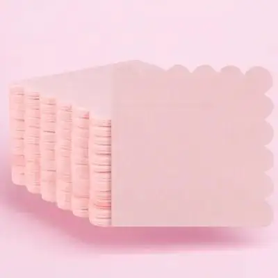 150 قطعة مناديل للاستعمال مرة واحدة بحافة صدفي مناديل عشاء لوازم الغداء لمسة ناعمة لوازم السائبة عشاء الغداء