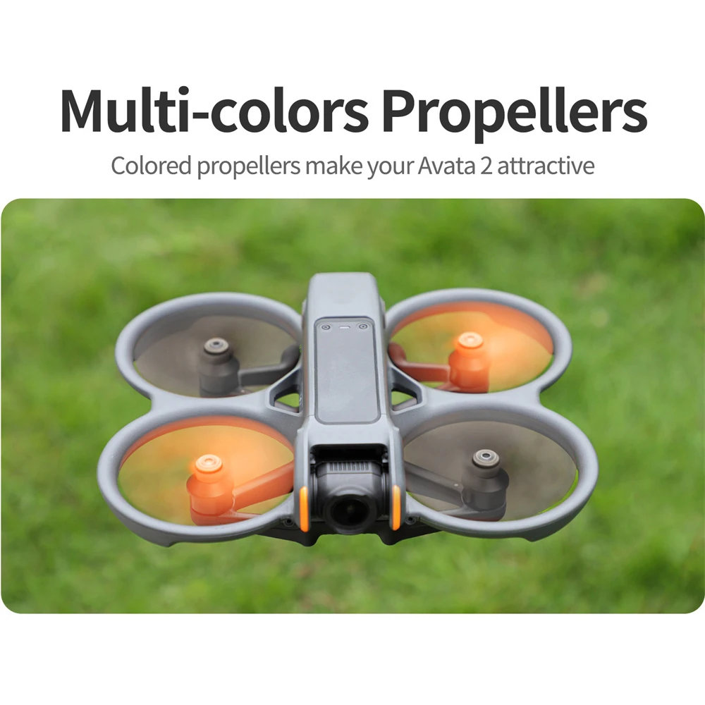 مروحة شفرة بديلة لـ DJI Avata 2 ، قطع غيار ، ملحقات مروحية ، طائرة بدون طيار ، 4 من من من من من من نوع DJI Avata 2