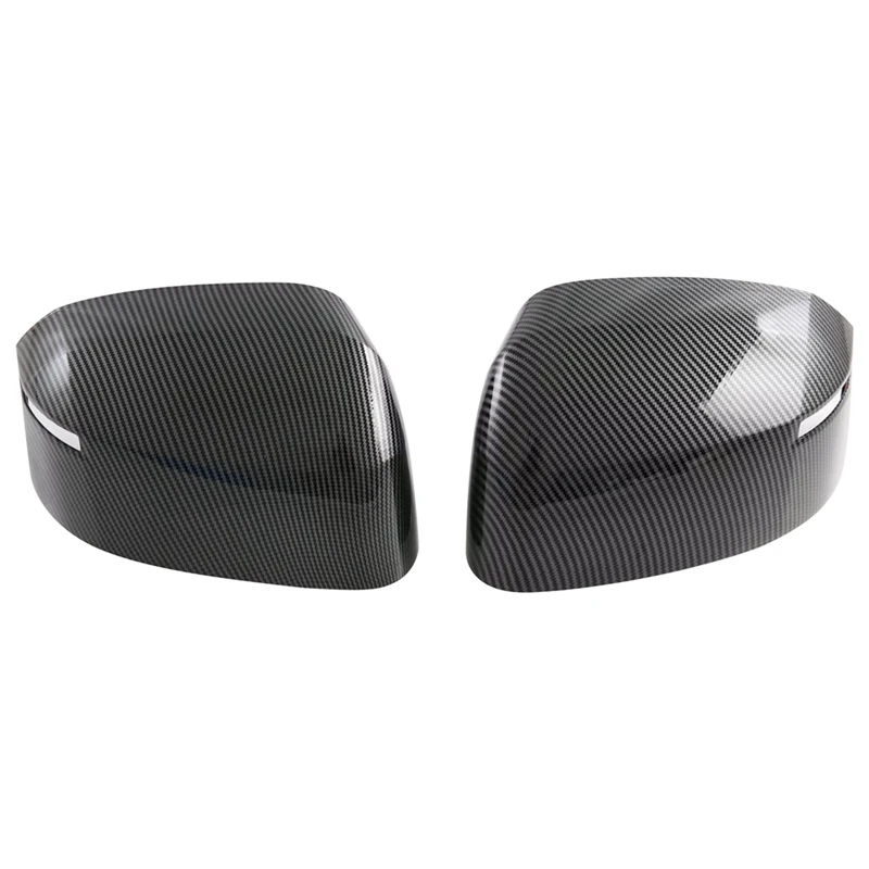 

Rearview Mirror Cover Trim For Hyundai Santa Fe MX5 2024 Carbon Fiber Door Side Mirror Cap Accessories