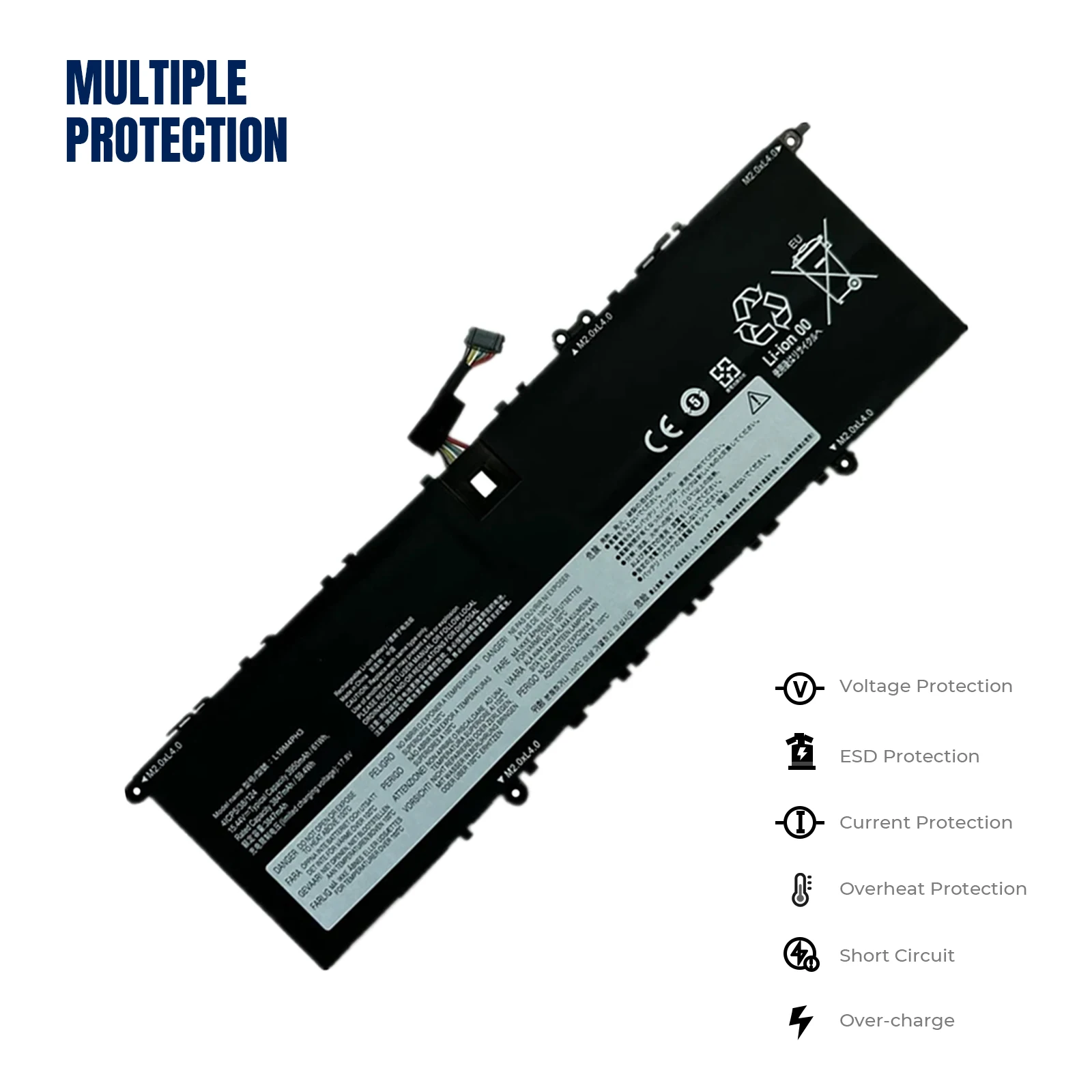 YOOFAN Bateria 모델, 레노버 Ideapad 요가 슬림 7 Pro-14ARH5 시리즈, L19M4PH3