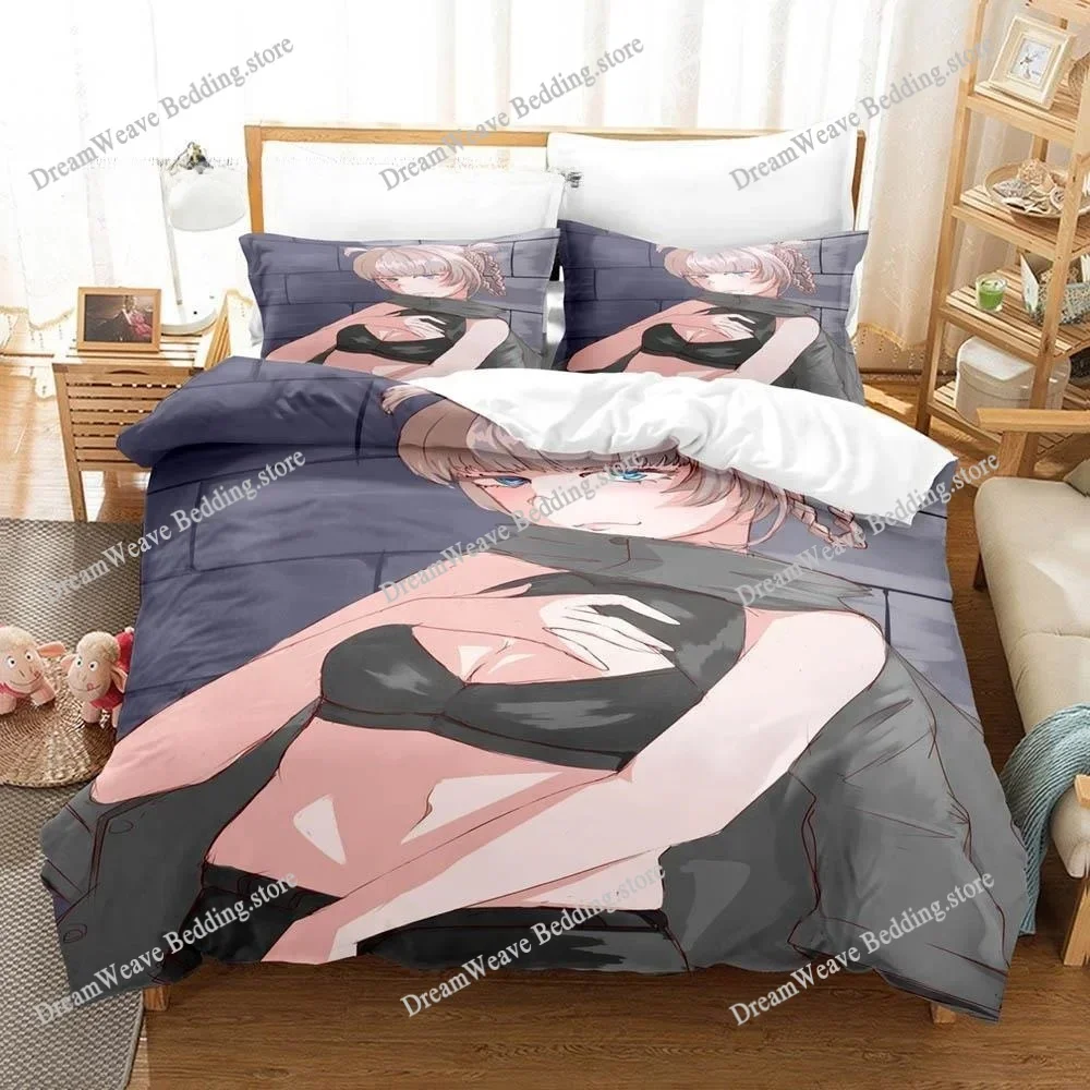 

New 3D Printing Anime CALL OF THE NIGHT Bedding Set Single Twin Full Queen King Size Bed Set Adult Kid Bedroom Duvet Cover Sets9