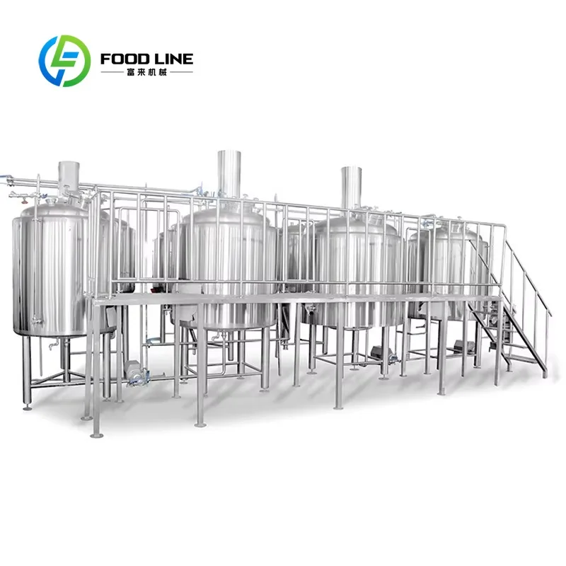 Customized size Industrial 500L equipment stainless steel automatic CIP cleaning system pilot mechanical pressure vessel