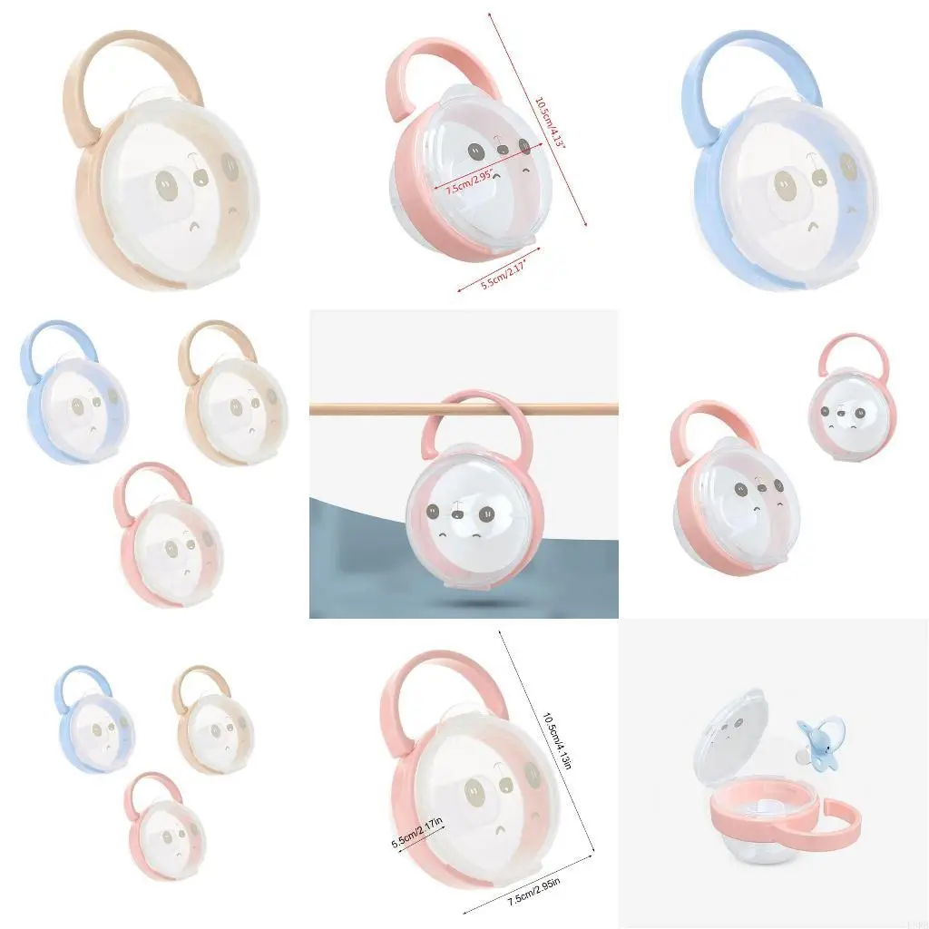 Trẻ núm vú giả núm vú cho hộp đựng hộp lưu trữ du lịch hộp núm vú giả cho bé L8RB