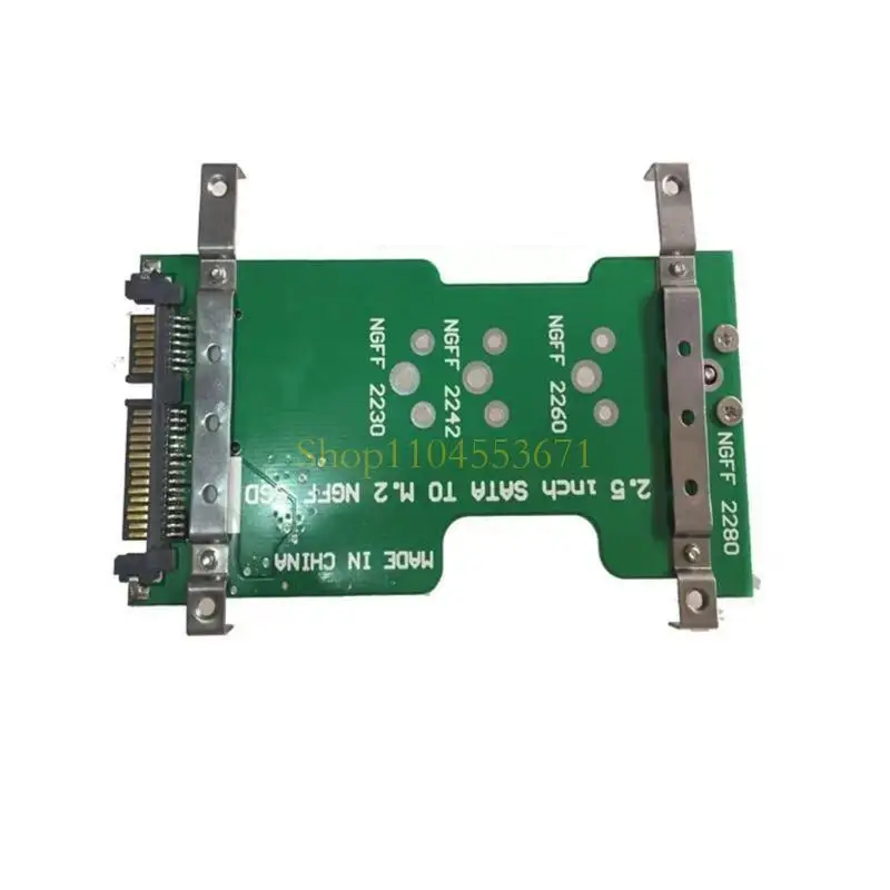 ベストセラー安定性M.2 NGFFからSATA3コンバーター2.5 SSDソリッドドライブボックスブラケットサーキットボード