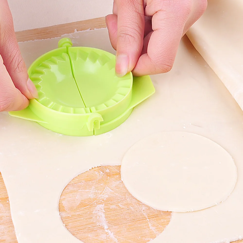 Molde de plástico para hacer Dumplings, prensa de masa para cocinar, fácil de hacer Ravioli, Jiaozi, juego de herramientas de cocina