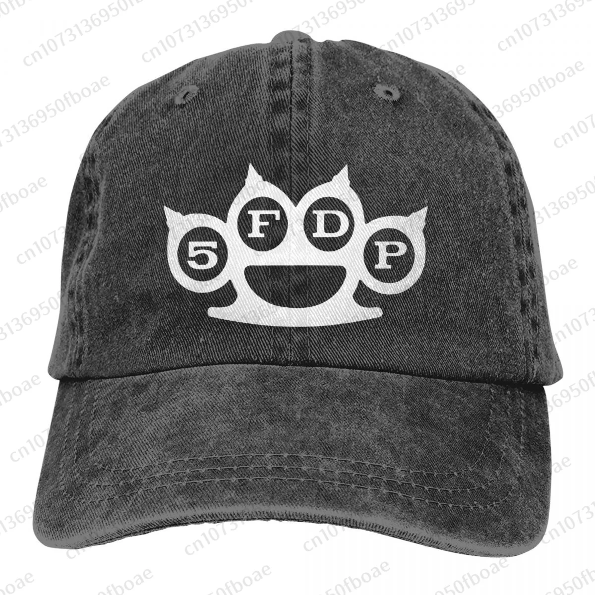 Five Finger Death Punch Logo Fashion Unisex Cotton Baseball Cap Outdoor Adult Adjustable Denim Hat