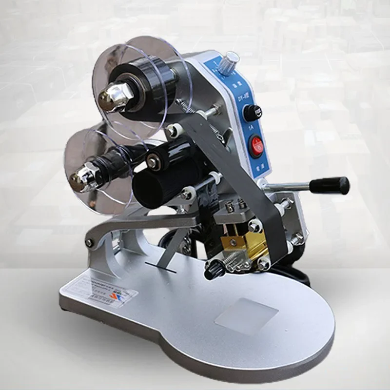 Machine de codage manuelle DY-8 Impression sur ruban Date de production Machine de codage Ruban