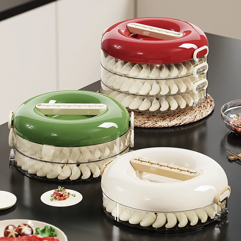 

Цветная дофаминовая коробка для пельменей, прозрачная пищевая коробка для хранения мяса, десерта, коробка для хранения холодильника, кухонные инструменты