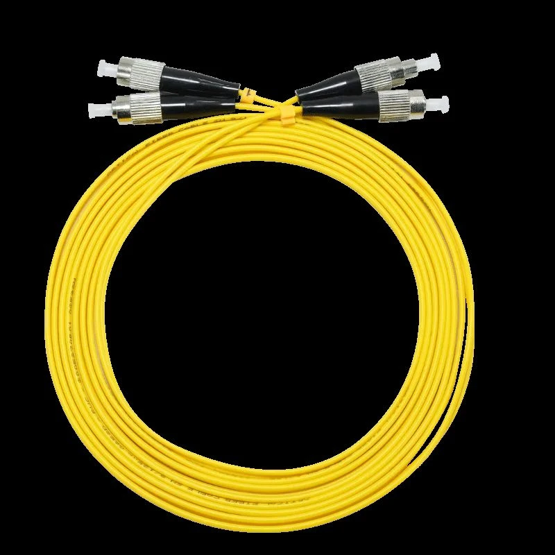 10pcs Dual FC UPC to FC UPC Fiber Patch Cord Jumper Cable SM Duplex Single Mode 2 cores Optic for Network 1m 2m 3m 5m 10m