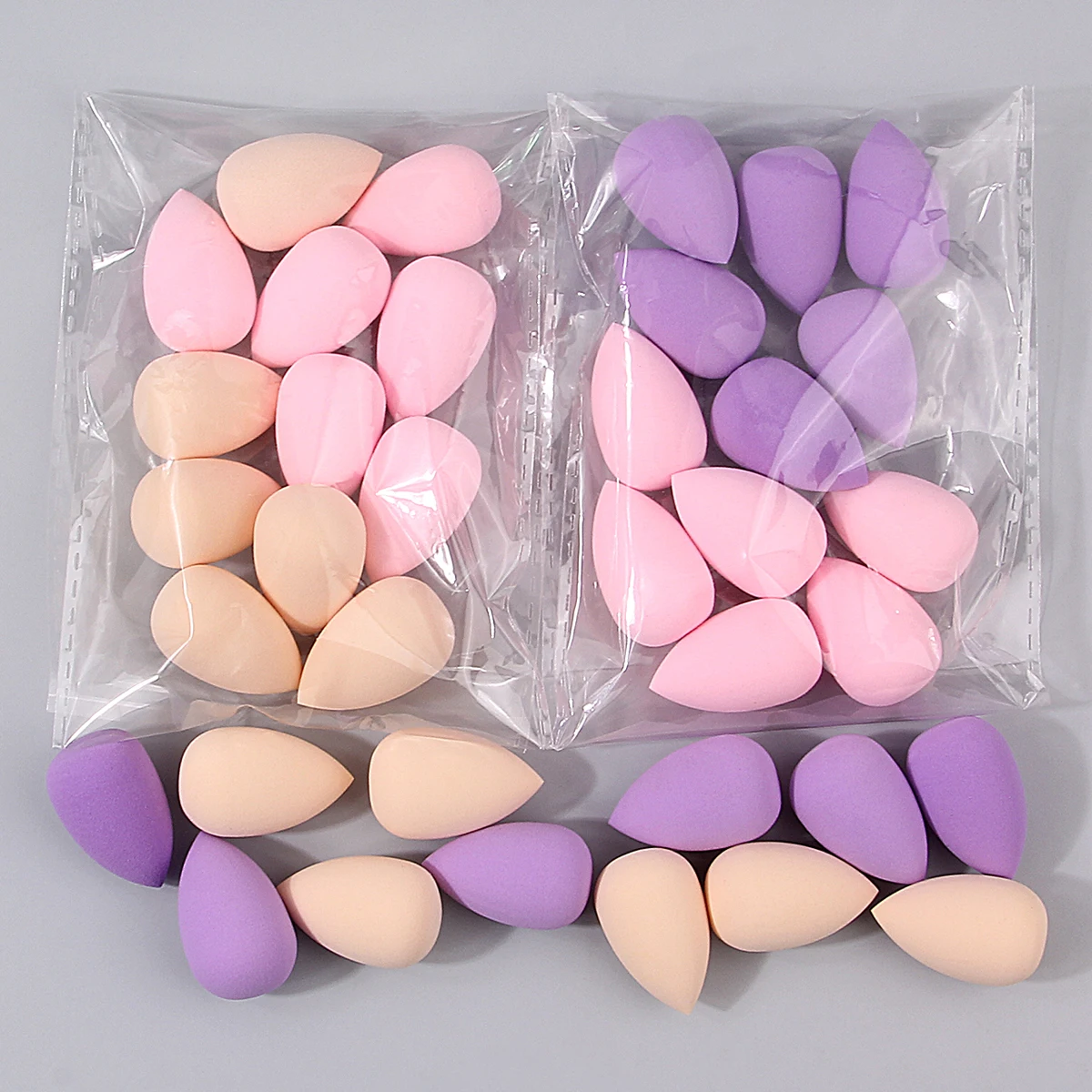 12/36 SZT. Profesjonalna mini gąbka do makijażu, super miękka, nie przykleja się do pudru podczas makijażu, narzędzie do makijażu twarzy