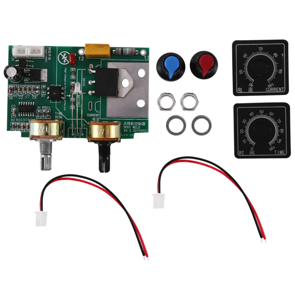 AA87C Плата управления аппаратом точечной сварки Замените реле времени Регулировка времени Трансформатор тока Плата управления аппаратом точечной сварки