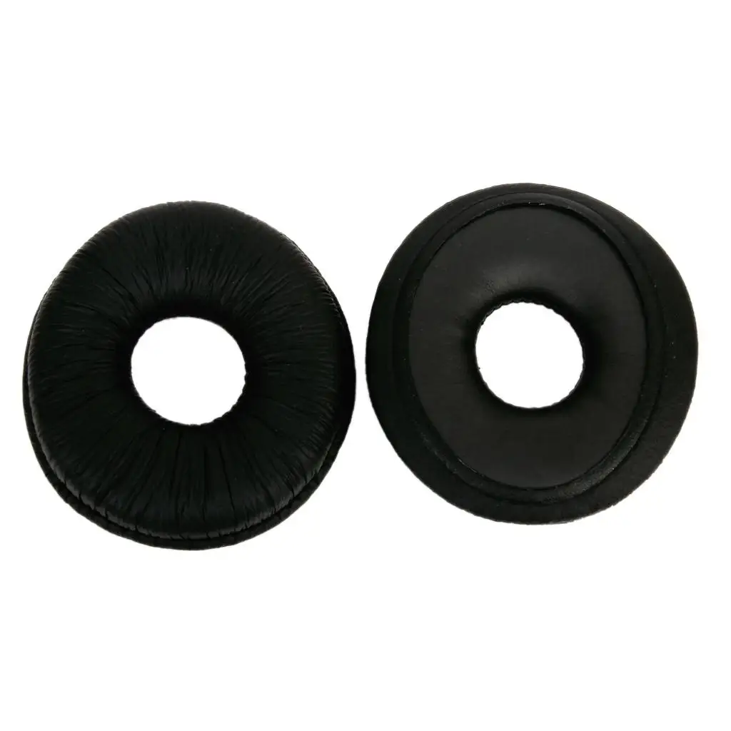 Black Earpads Ear Cushions Replacement Sponge Earpads Ear Cups for Technics RP DJ1200 DJ1210