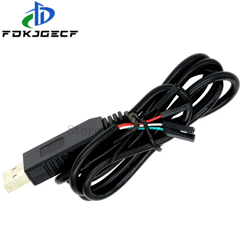 1PCS PL2303 PL2303HX USB to UART TTL Cable Module 4p 4 pin RS232 Converter