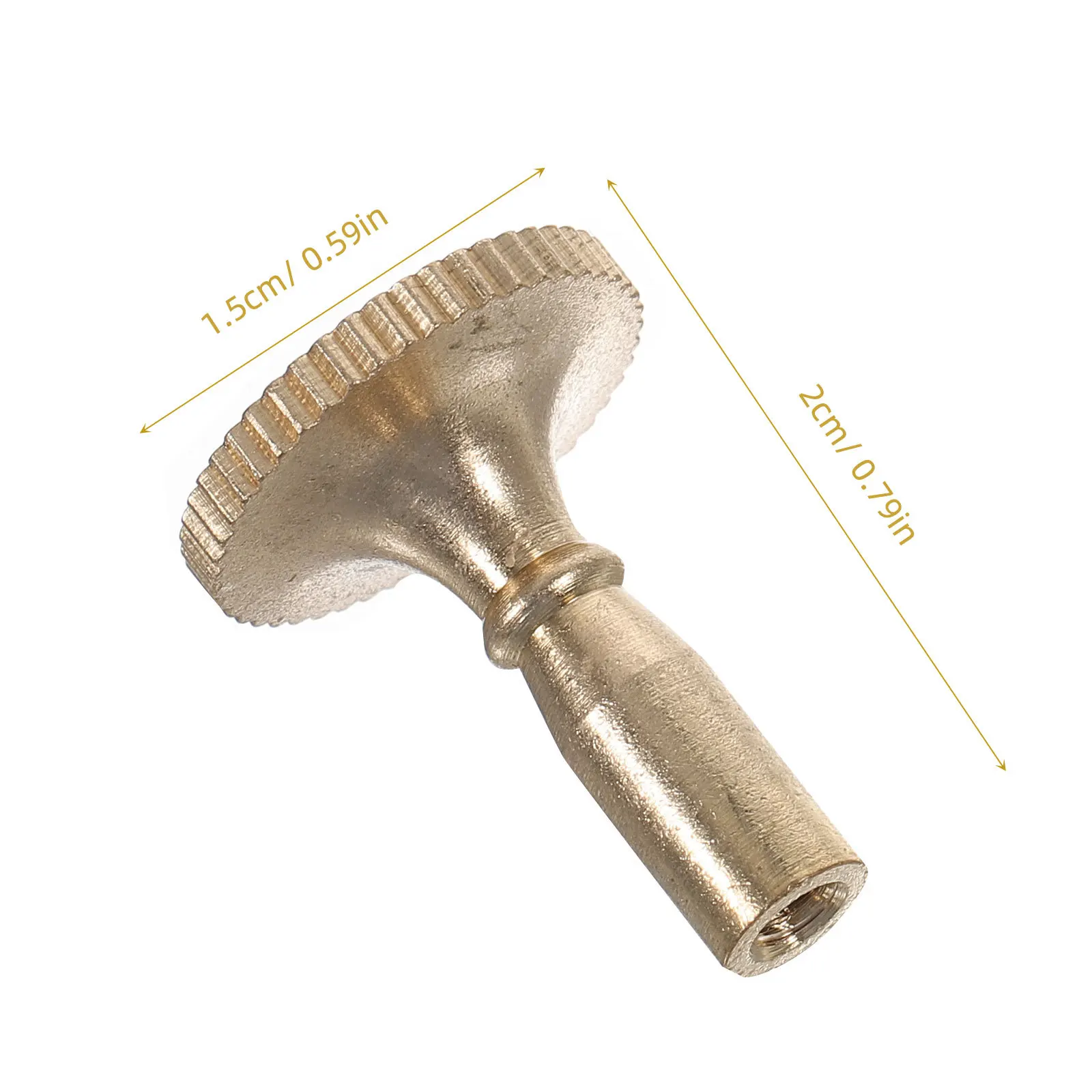 

2pcs Metal Lamp Turn Knob Replacement Brass Socket Knob For Table Floor Wall Lamp Light Accessories On/Off Switch
