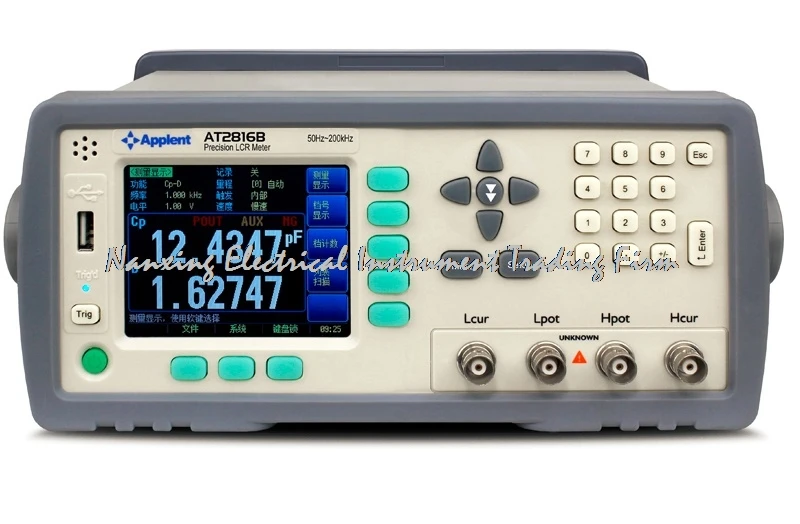 AT2816B High Precision Digital LCR Meter Capacitance Inductance Resistance Tester 50kHz~200kHz