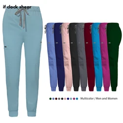 Hospital Nurse Workwear Pet Clinic Medical Bottoms Surgical Women Pants Dentistry Pants Pharmacist Scrubs Work Clothes Wholesale