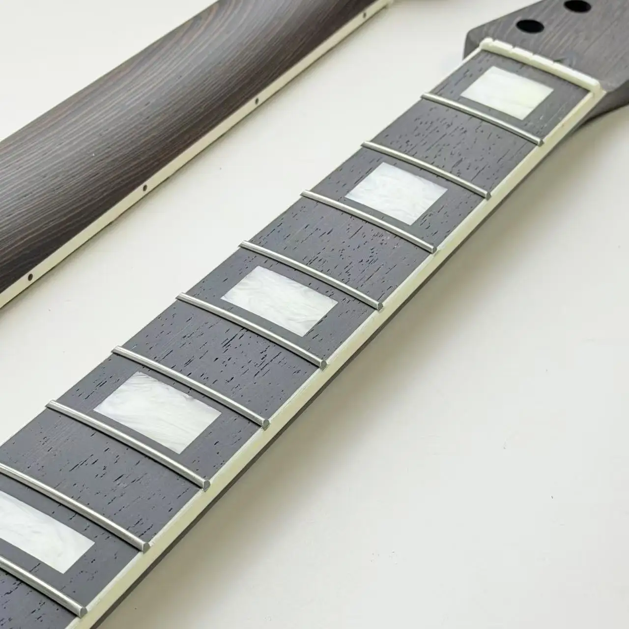 الراقية جناح الدجاج الخشب TL نمط الغيتار الرقبة 22 الحنق 9.5 بوصة نصف القطر قسط خشبية الغيتار الكهربائي استبدال الرقبة #6