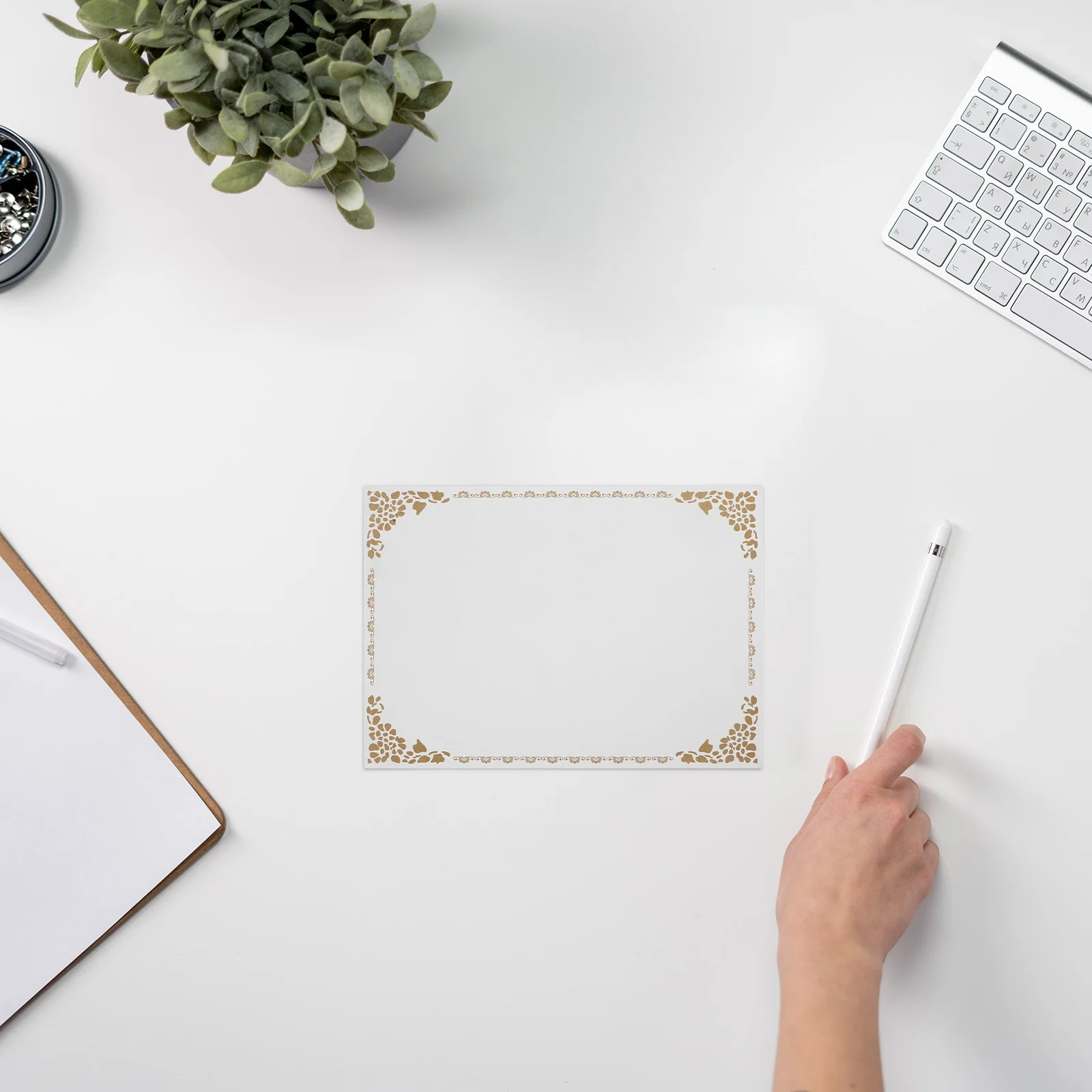 10 قطعة شهادة جائزة فارغة A4 ورق داخلي قابل للكتابة قابل للطباعة لشهادة الدبلومة لمستلزمات جائزة المدرسة