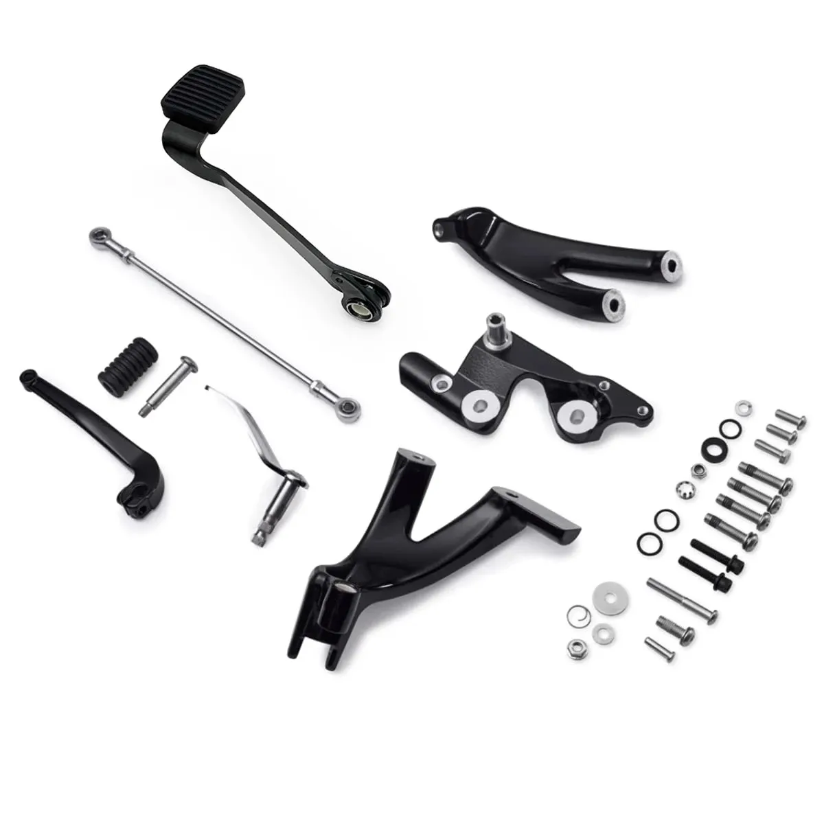 For Harley-Davidson Softail Low Rider S Street Bob 18-Up Front Foot Pedal Forward Brake Shift Lever Set Motorcycle Accessories