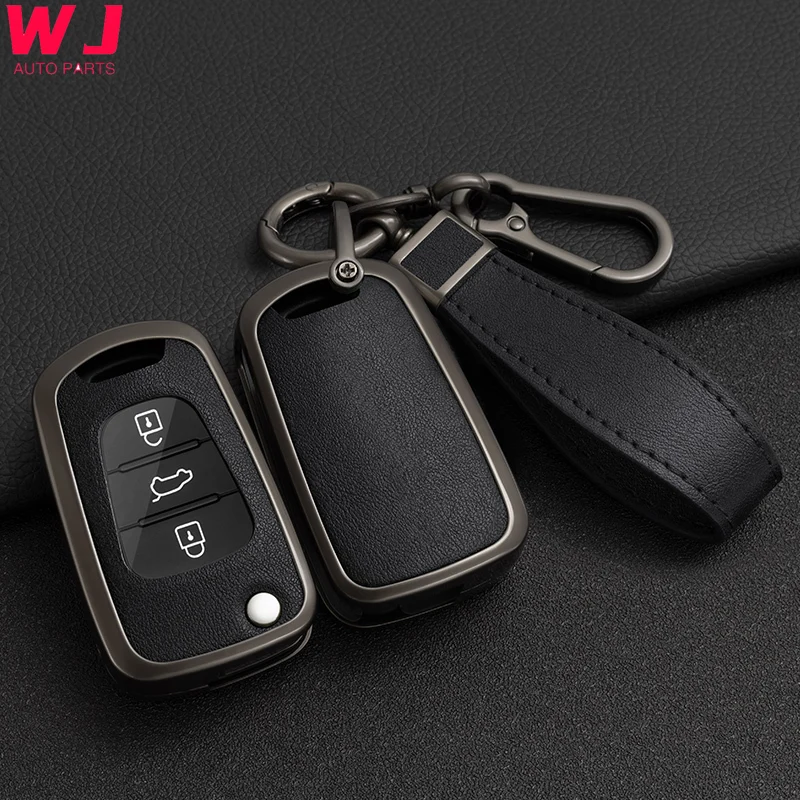 

Car Key Case Cover For Hyundai Elantra Accent I20 I30 Ix20 Ix35 For Kia Sportage Rio 3 Soul Optima Ceed Pro K5 K2 Pride