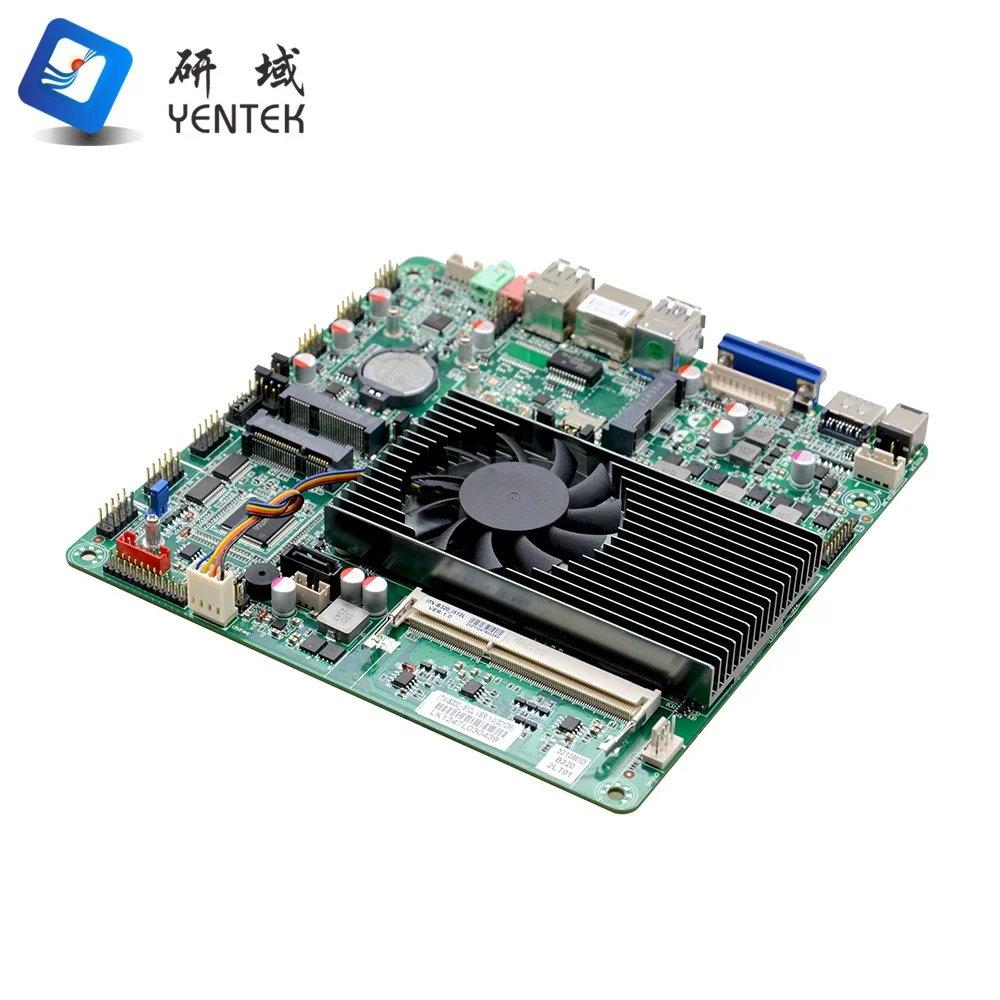 YENTEK ITX board intel core i5 3210M dual core DDR3 MSATA VGA SSD LVDS display port industrial computer motherboard