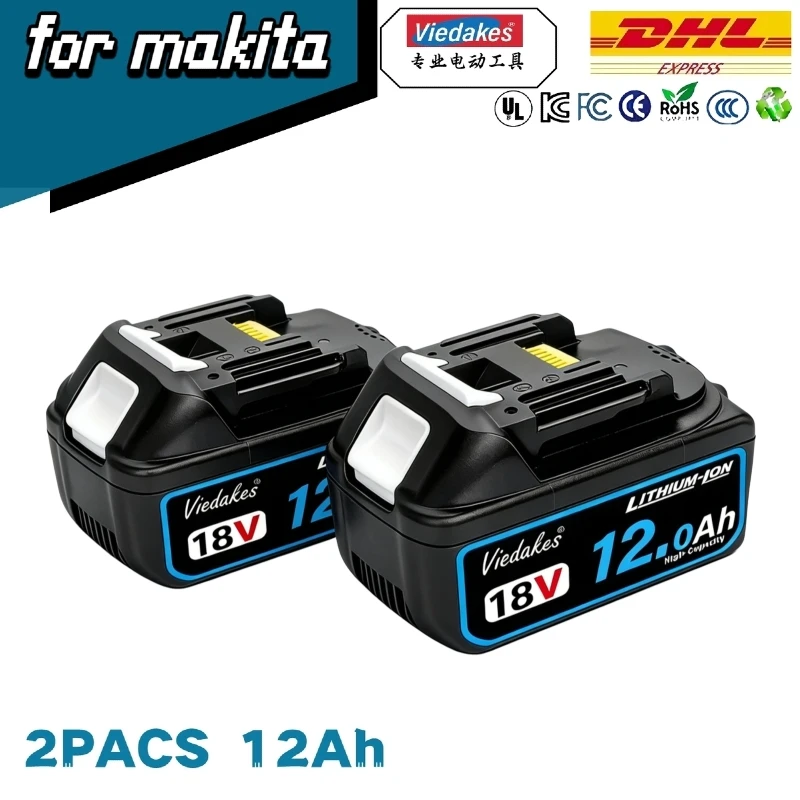 Durable for Makita 18V Battery Compatible with DTD172 DHR202 DDF487
