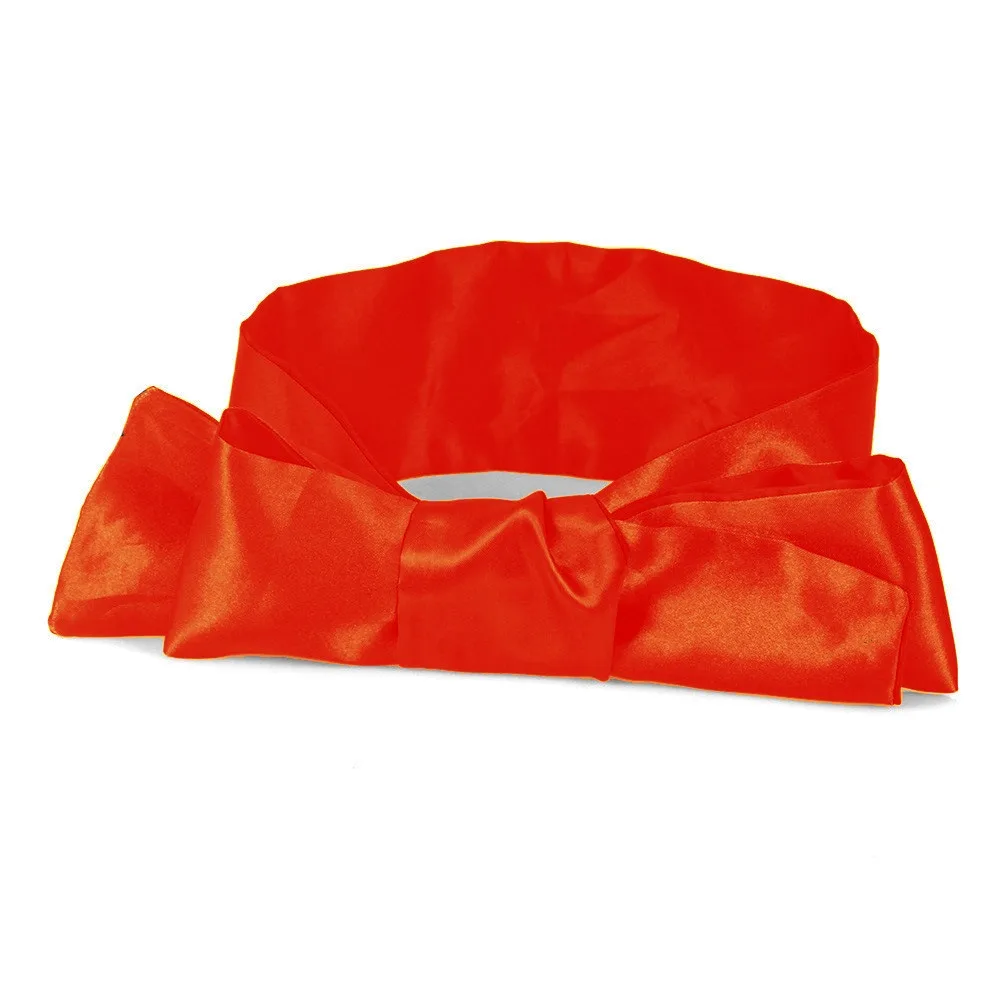 1PC Zijden Oogafdekking Geniet Ooglapjes Leuke Blinddoek Zijden Lint Satijn Zijde Slaapmasker Sexy Voor Vrouwen Cadeau Verrassing Hoge kwaliteit