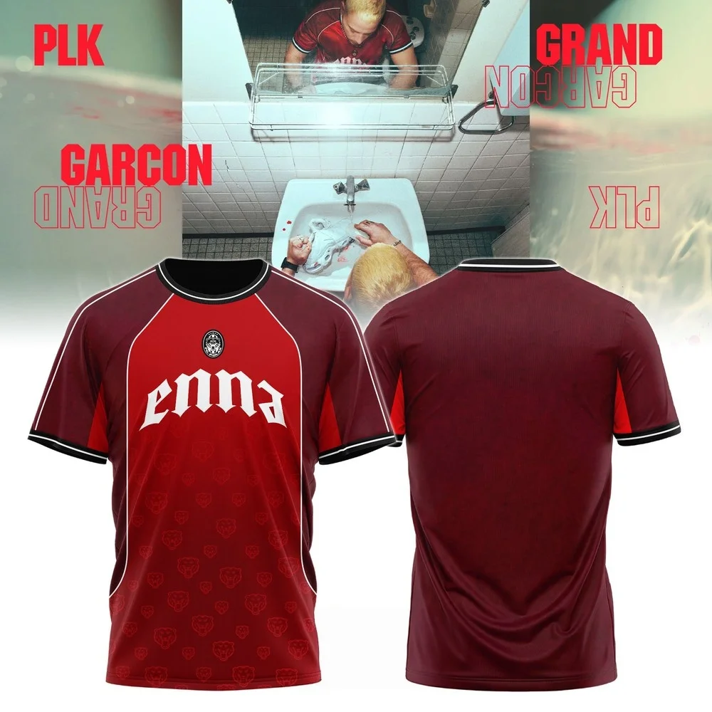 2026 PLK Polak Grand Garçon Jersey Shirt , French Rapper 3D Print Unisex Football Jersey,  Men Women Y2k Music Shirt, Fan Gift