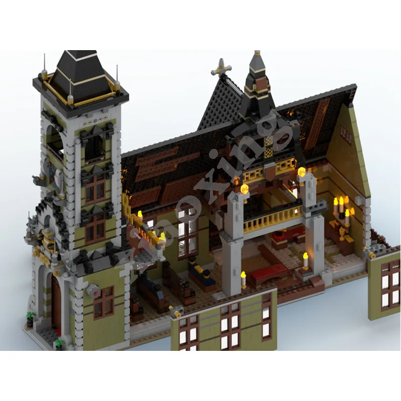 Klasyczny MOC-94649 dom błogosławieństwa Fit- 10273 alternatywny Model DIY 2922 sztuk zabawka budowlana prezent urodzinowy dla dzieci