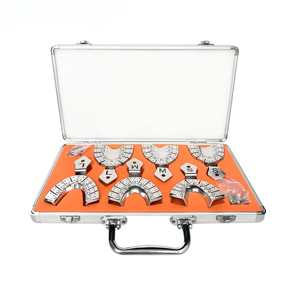 Fast Shipping OEM Supplier Pallet Set Stainless Steel Upper and Lower Pallets for Implants Dentals Material Impressions