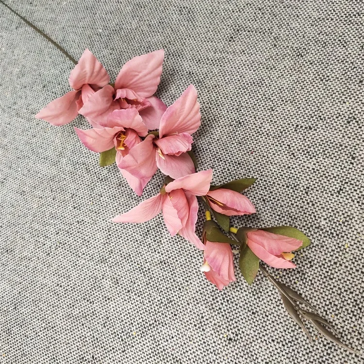 Casamento artificial flor borboleta, Gladíolo único flores, Preço competitivo