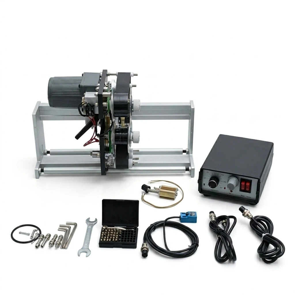 Plastic Bag Date Printing  HP241 Automatic Ribbon Coder Machine FFS