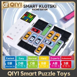 QiYI Smart Racing Puzzle Logic Brains Teaser Huarong Road Board Game Early Educational Enlightening Toys