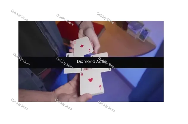 

Diamond Aces and FLU Double Lift by Yoann Fontyn Magic tricks (Instant Download) Quickly send